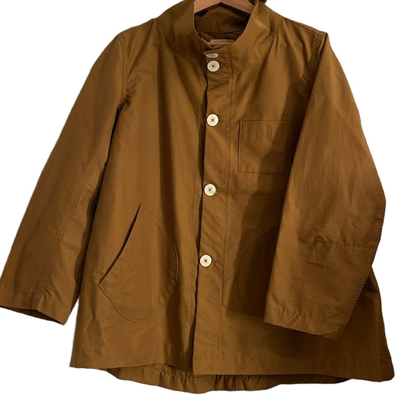 Jesse Kamm Japanese weather cloth jacket Tobacco - small - Picture 12 of 16